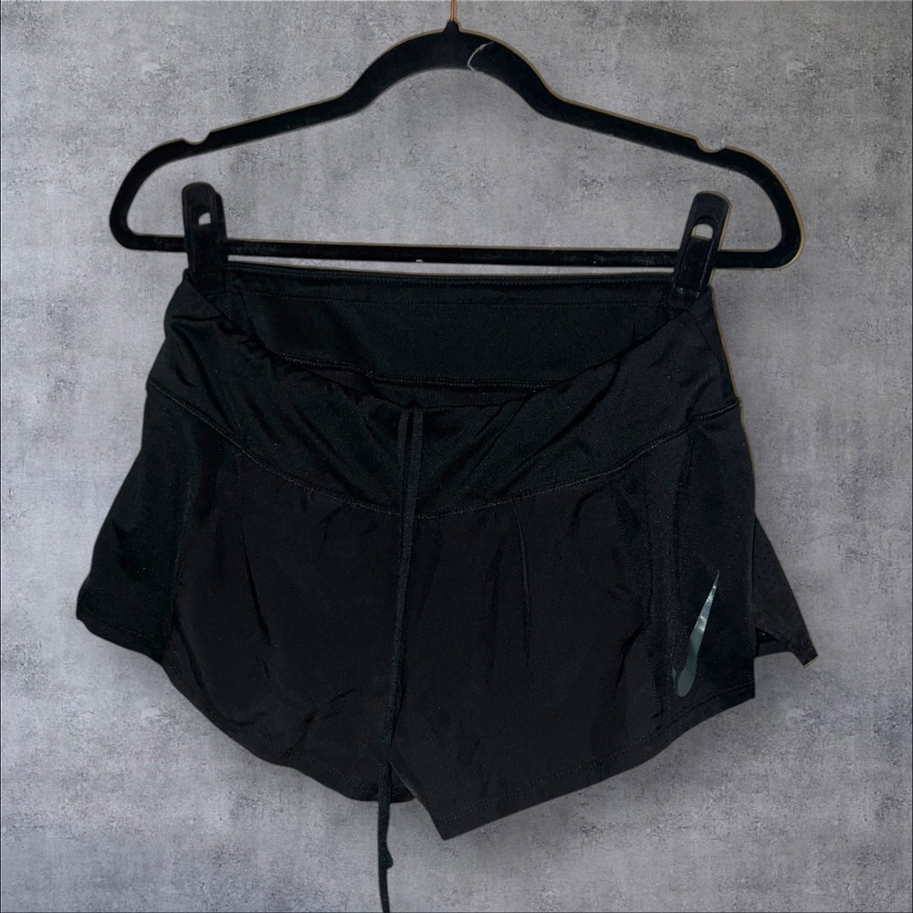 Nike Women's Black Running Shorts - Picture 2 of 4